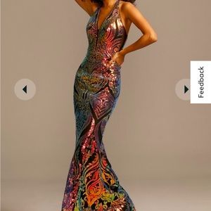 Unique Formal dress